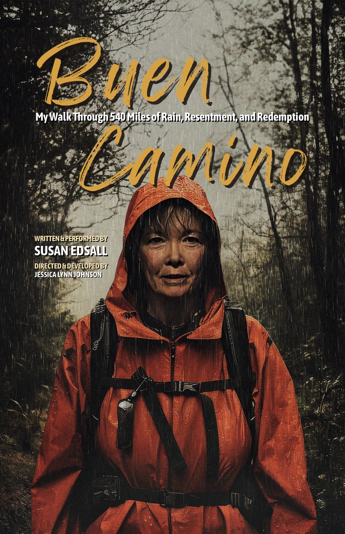 Buen Camino — the solo show poster
